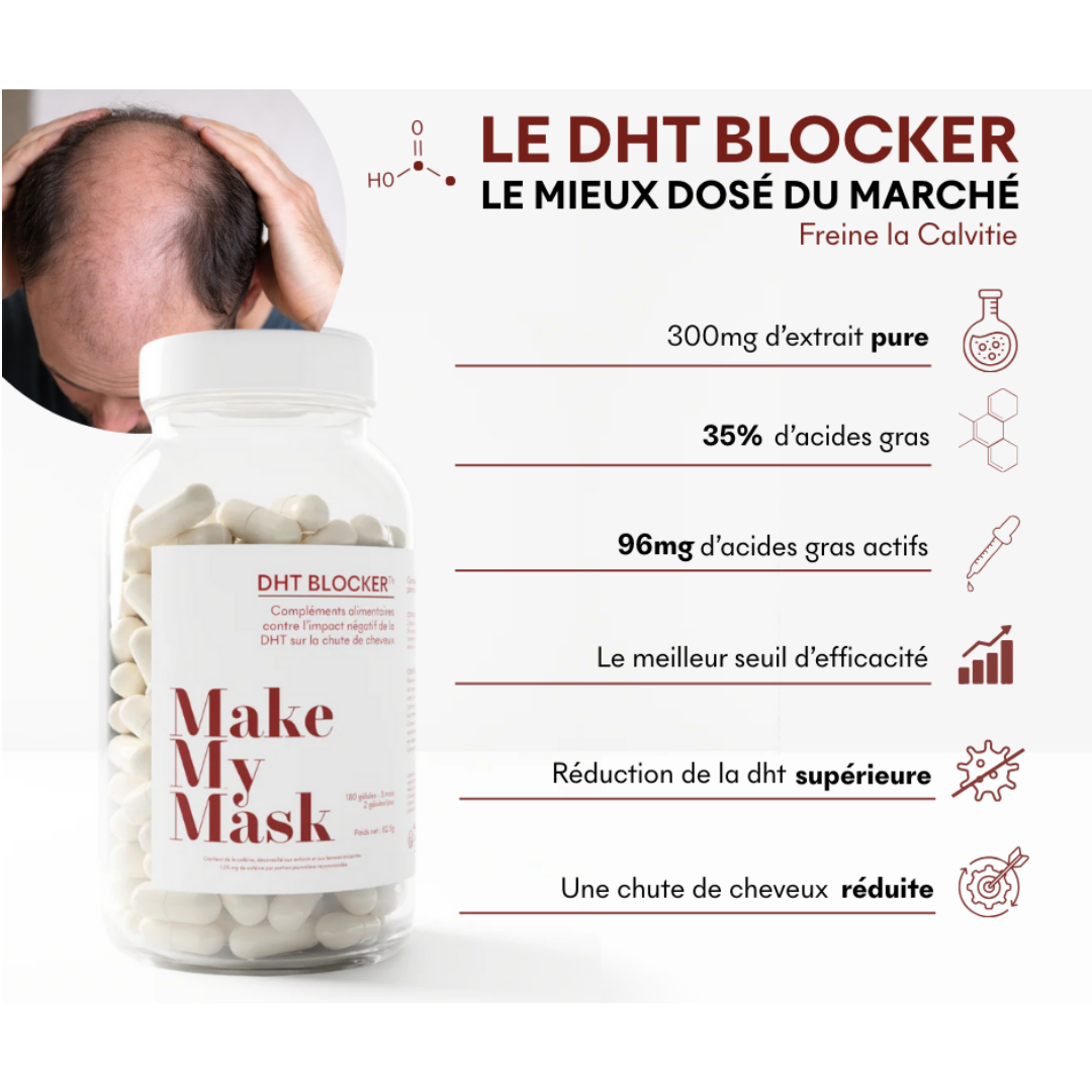 DHT Blocker Anti-Chute Hormonale 3 MOIS